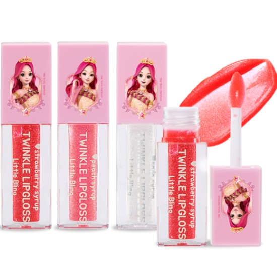 리틀블링 시크릿쥬쥬 별의여신 트윙클 립글로즈 3ml