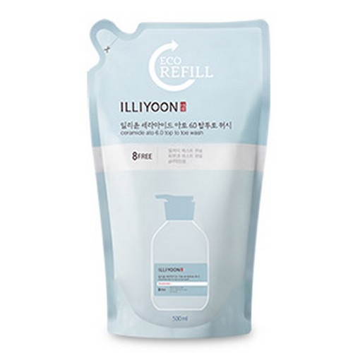 일리윤 세라마이드 아토6.0 탑투토 워시 리필 500ml