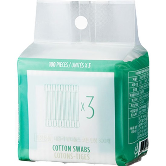 더페이스샵 데일리 뷰티 툴즈 코튼 면봉 300개