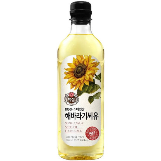 백설 해바라기씨유 900ml