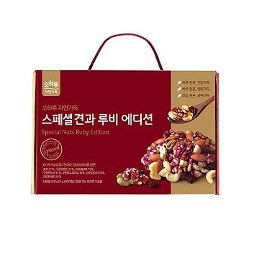 오하루자연가득  자연가득 스페셜견과 루비에디션 21g 30개입