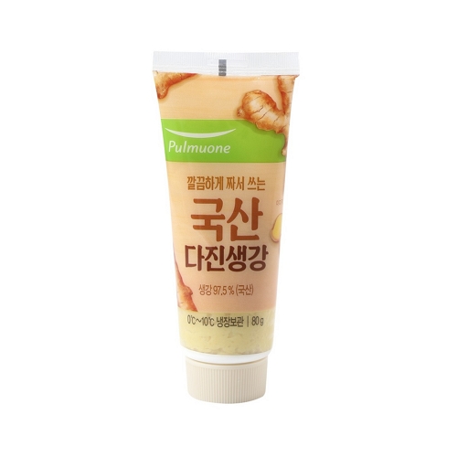 풀무원  국산 다진생강 튜브 80g