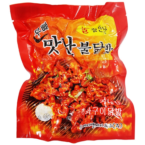 에스제이푸드  맛난 무뼈불닭발 250g