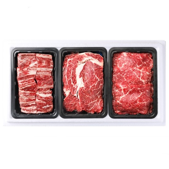 고산농협  고산한우 1등급이상 암소혼합세트 정성드림 4호 1.5kg