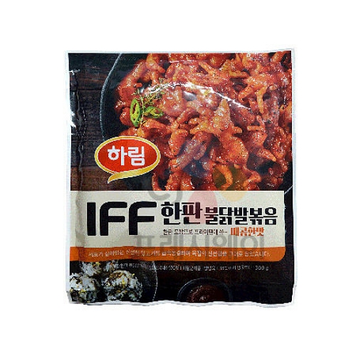 하림  IFF 한판 불닭발볶음 매콤한맛 300g