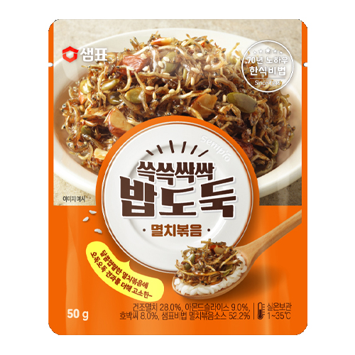 샘표식품  쓱쓱싹싹 밥도둑 멸치볶음 50g