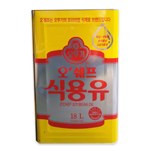 오쉐프 식용유 18L
