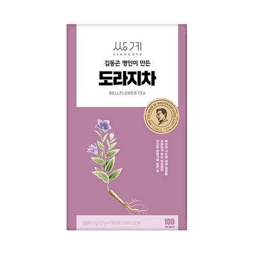 쌍계명차  김동곤 명인이 만든 도라지차 100T