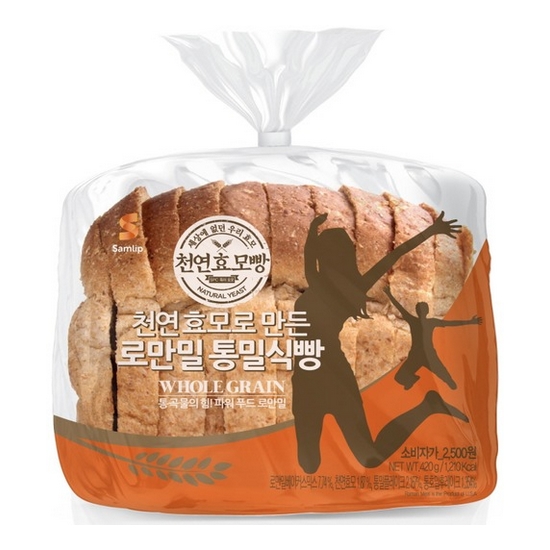 SPC삼립  로만밀 통밀식빵 420g