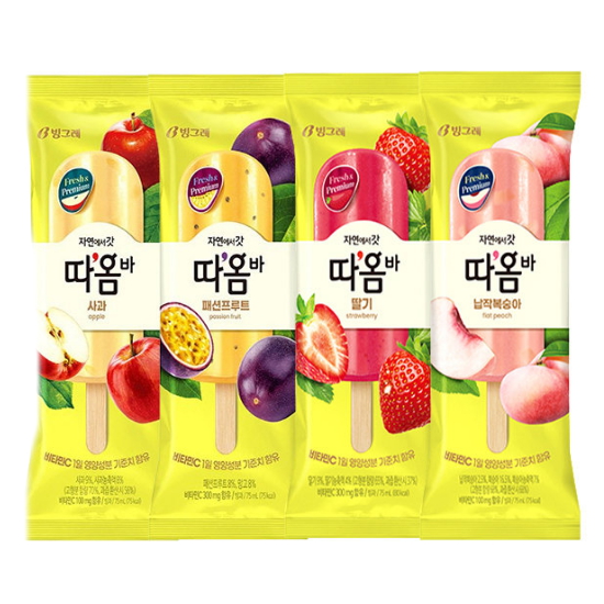 빙그레  따옴바 4종 골라담기