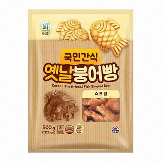 사조대림 대림선 국민간식 옛날 붕어빵 슈크림 400g 4개 에누리 가격비교 4684