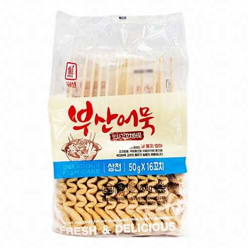 사조대림 대림선 부산어묵 빅사각꼬치어묵 상천 800g