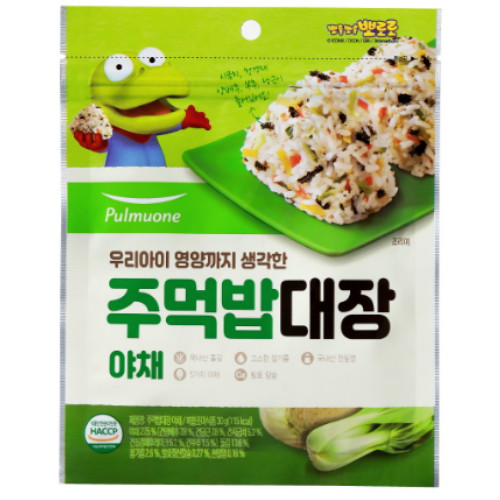 풀무원 주먹밥 대장 야채 30g