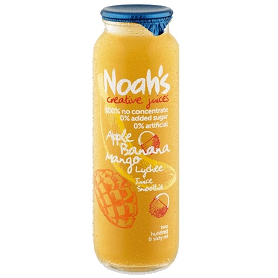 노아 애플 바나나 리치 망고 주스 스무디 260ml