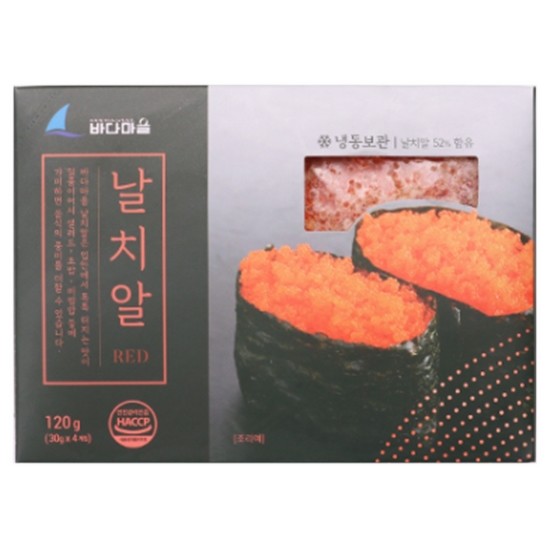바른씨  날치알 레드 120g