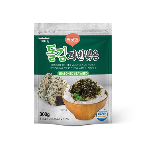 바다원  깨끗한 돌김자반 볶음 오리지널 300g