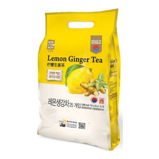 녹차원  레몬생강차 25T