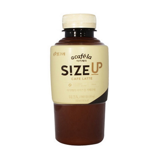 빙그레 아카페라 사이즈업 카페라떼 350ml