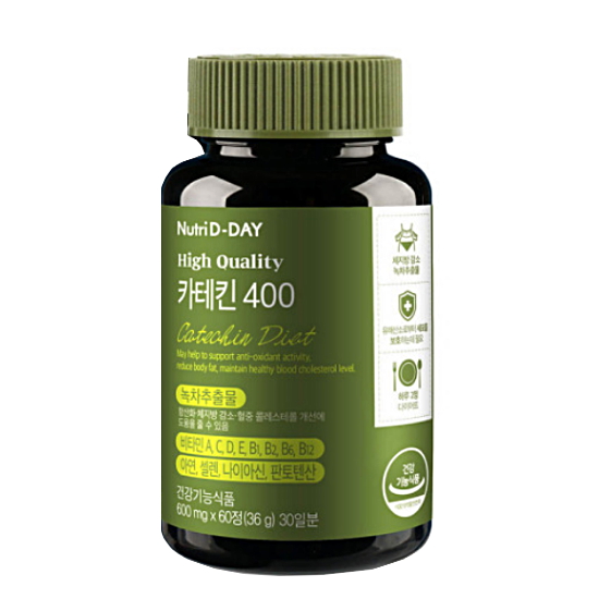 뉴트리디데이 카테킨 400 60정