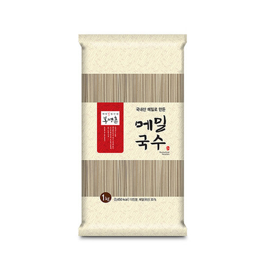 봉평농원  봉평촌 메밀국수 봉투형 1kg