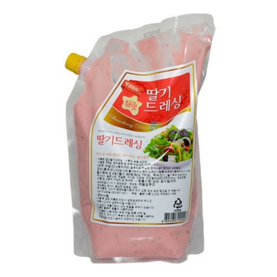평강푸드 참맛 딸기드레싱 2kg [1개] - 에누리 가격비교