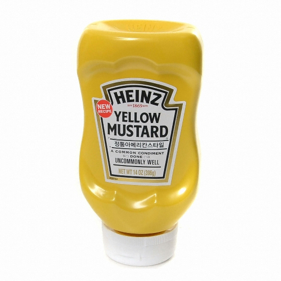 하인즈 옐로우 머스타드 396g