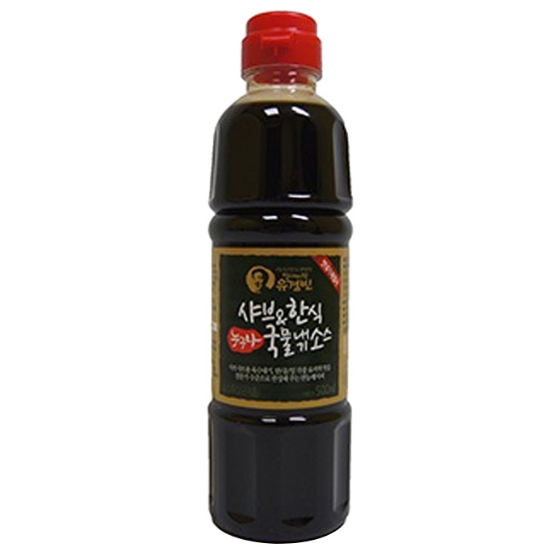 이엔푸드 유경빈 샤브 한식 국물내기소스 500ml