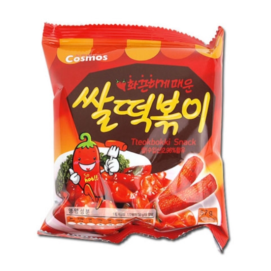 코스모스제과  쌀떡볶이 57g
