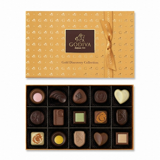 고디바  골드 디스커버리 컬렉션 15개입 172g