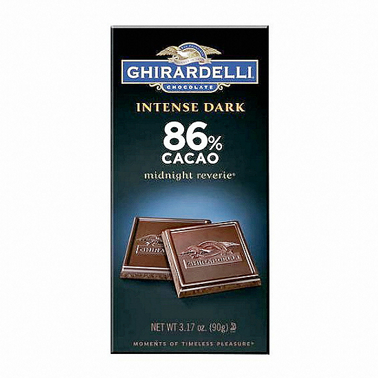 기라델리  인텐스 다크 86% 카카오 90g (해외)