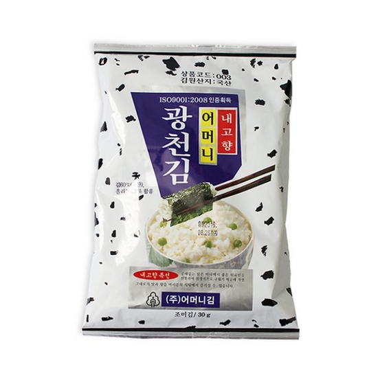 어머니김  내고향 어머니 광천김 전장김 30g