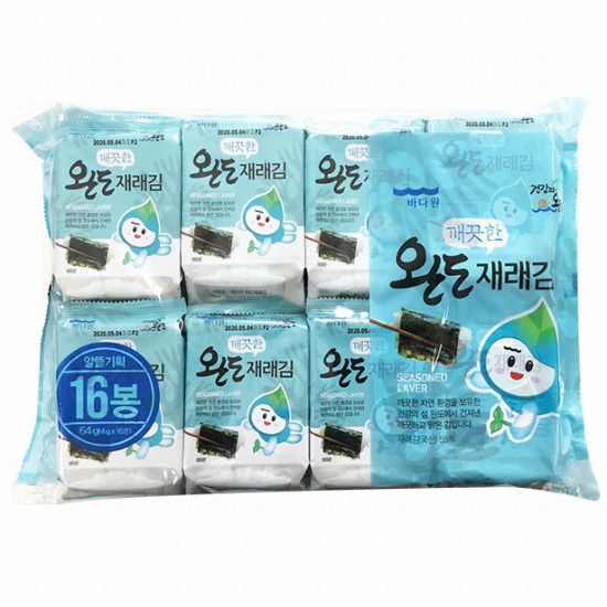 너트리  완도 재래 도시락김 4g