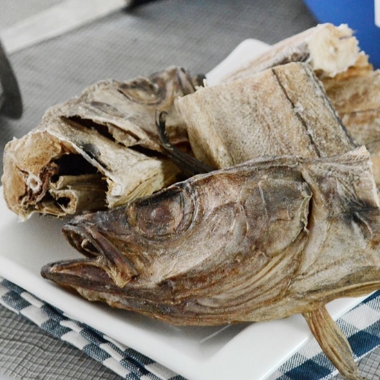 해맑은푸드  국물내기용 북어머리 500g