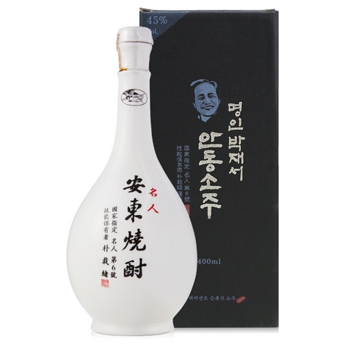 명인안동소주 박재서명인 안동소주 호리병 45도 400ml