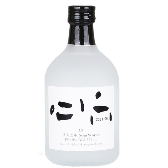 양촌양조 여유 소주 375ml (19도) [1개] - 에누리 가격비교