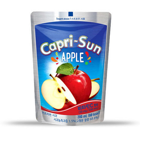 농심 카프리썬 사과맛 200ml