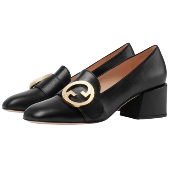 구찌 블론디 미드힐 로퍼 700053 C9D00 1000