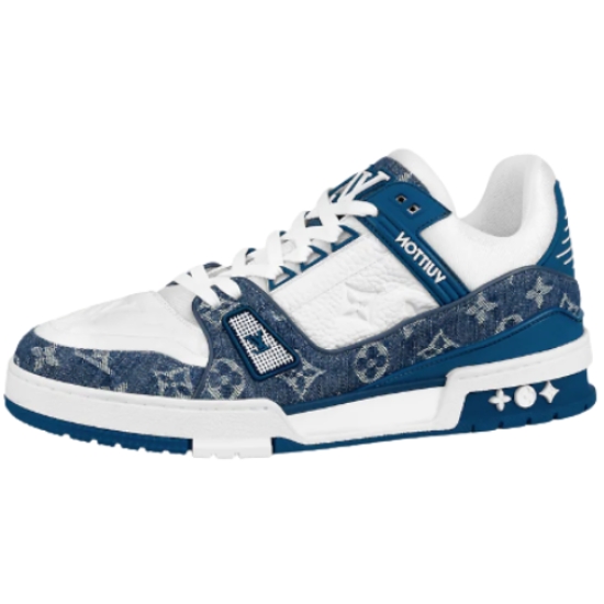 루이비통 LV 트레이너 데님 스니커즈