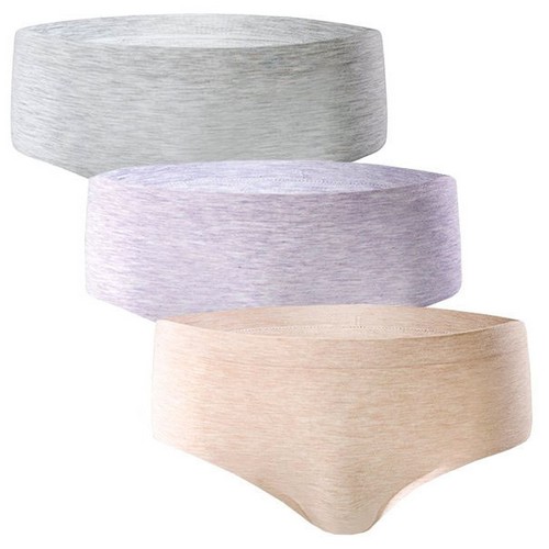 BYC 심리스 누디스판 삼각 3매 WMS2047