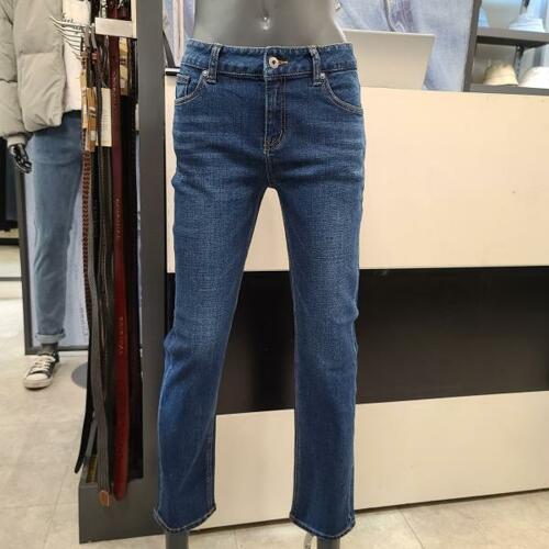 잠뱅이 여성 기본워싱 스판 일자핏 청바지 JN1DIG981