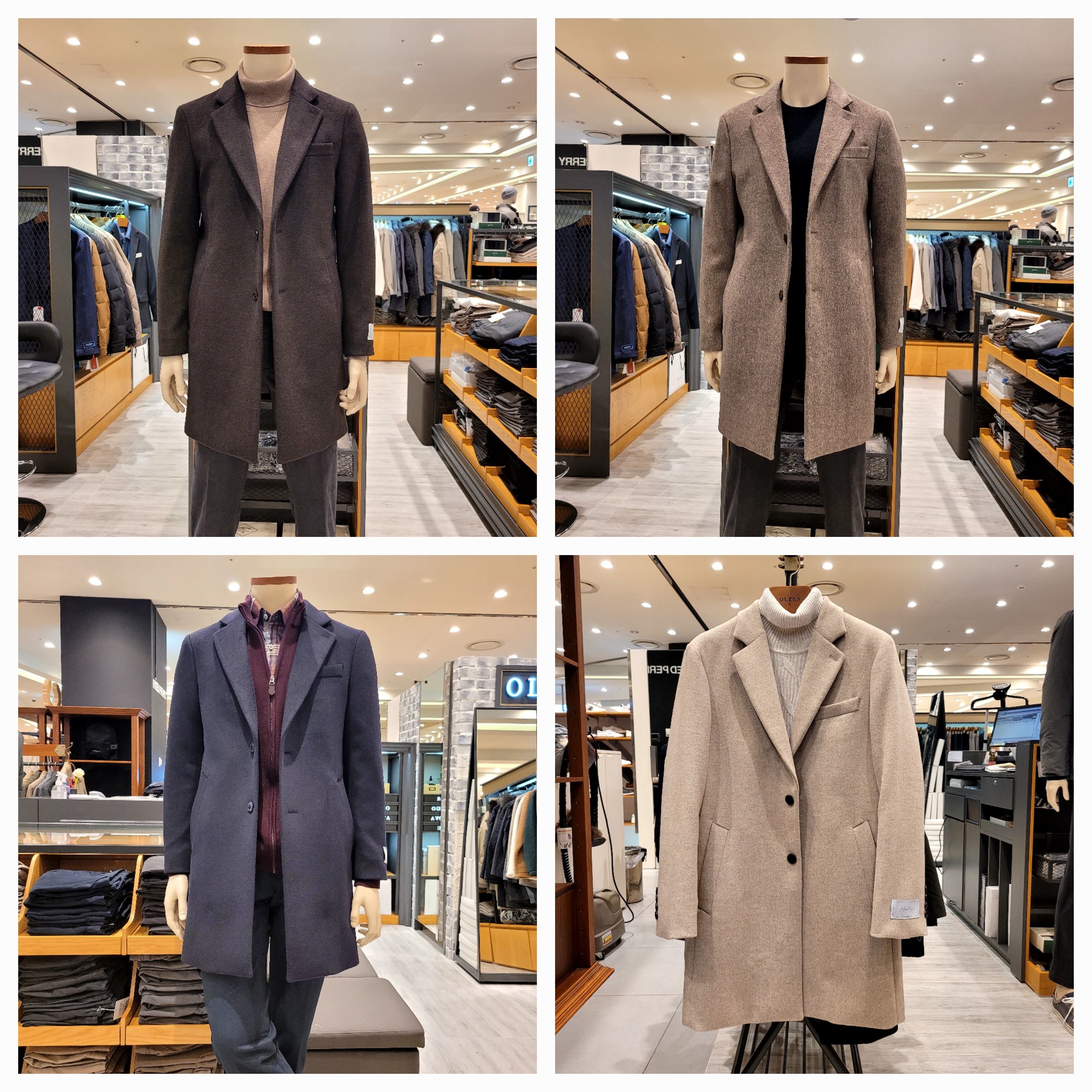 올젠 울캐시미어 혼방 방모코트_ZOC4CG1301