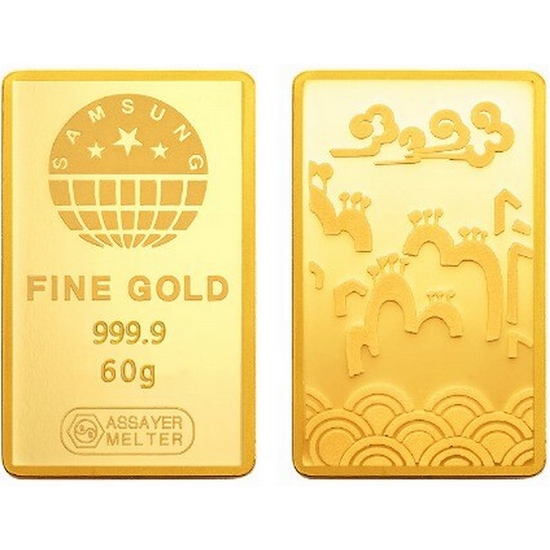 삼성금거래소  십장생 골드바 60g