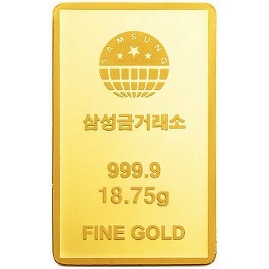 삼성금거래소  프레스 골드바 18.75g