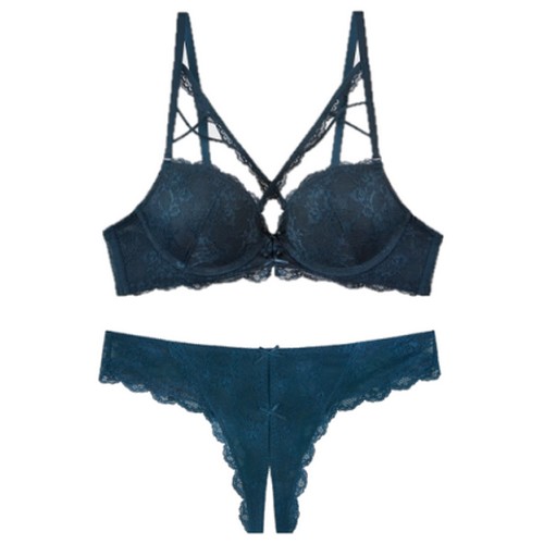 섹시쿠키 X스트링 다크그린 갈라팬티 브라세트 SCWBYB05/SCWPYB07