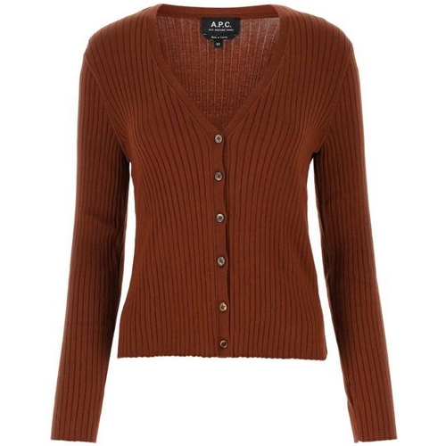 아페쎄 핏 코튼 니트 가디건 COGAJ F22228