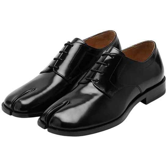 메종마르지엘라 브러시 레더 타비 레이스업 슈즈 S97WQ0052 P3827 H8396