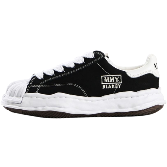 메종미하라야스히로 남녀공용 블레이키 OG솔 캔버스 스니커즈_A08FW735