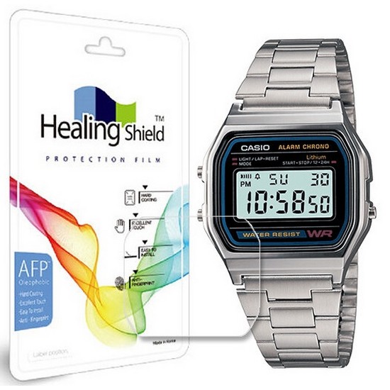 힐링쉴드 카시오 A158WA-1 기스방지 유리보호필름