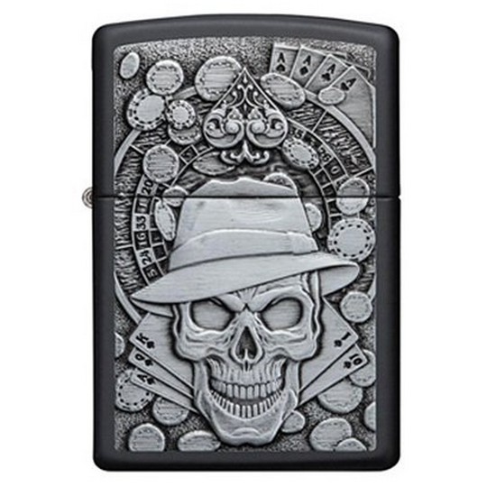 지포 49183 GAMBLING SKULL