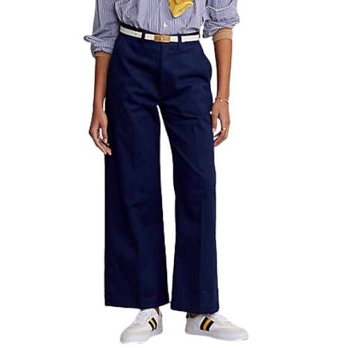 폴로랄프로렌 여성 와이드레그 치노 팬츠 WMPOPNTNDL20097410